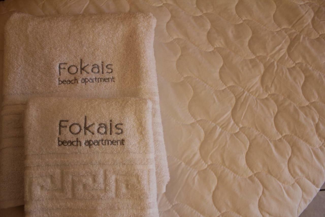 Fokais Beach Apartment Nea Fokea Exterior photo